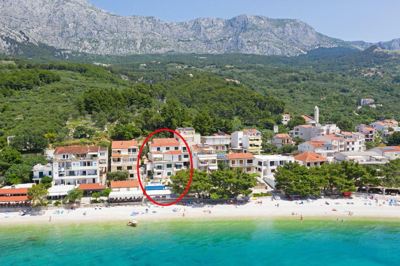 Beachfront Comfort Apartment Nives Tučepi Eksteriør bilde